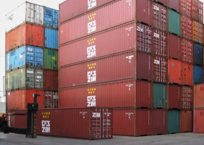 40ft Used Container Stack