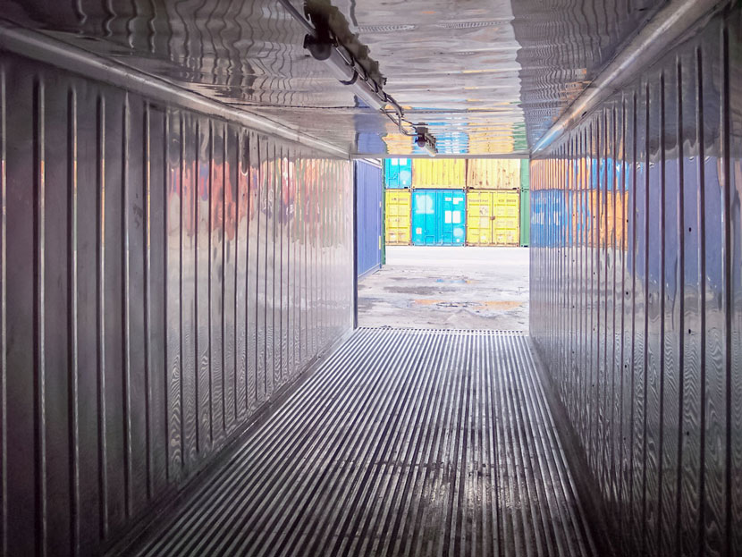 Reefer Container Interior