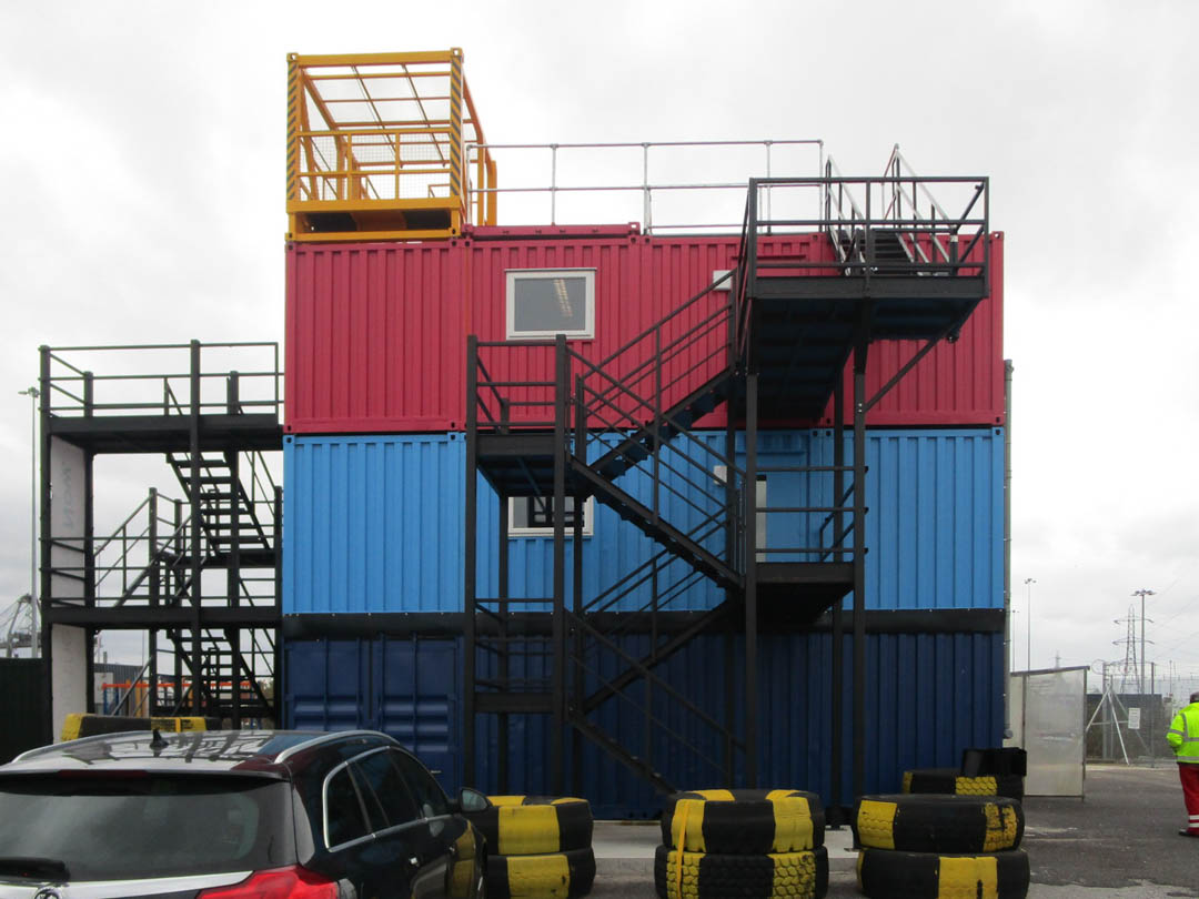 Shipping Container Conversion into Training Centre