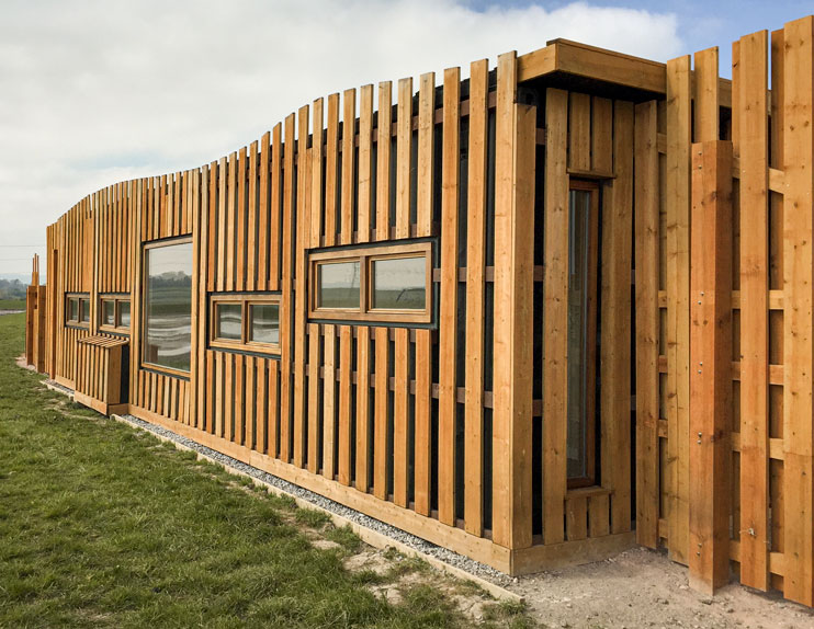 Wood Clad Container Conversion