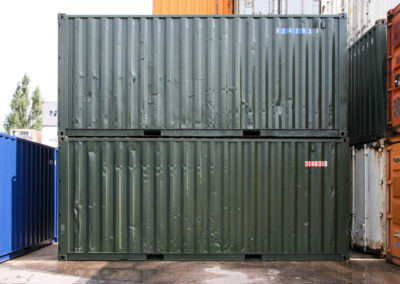 Second hand shipping containers