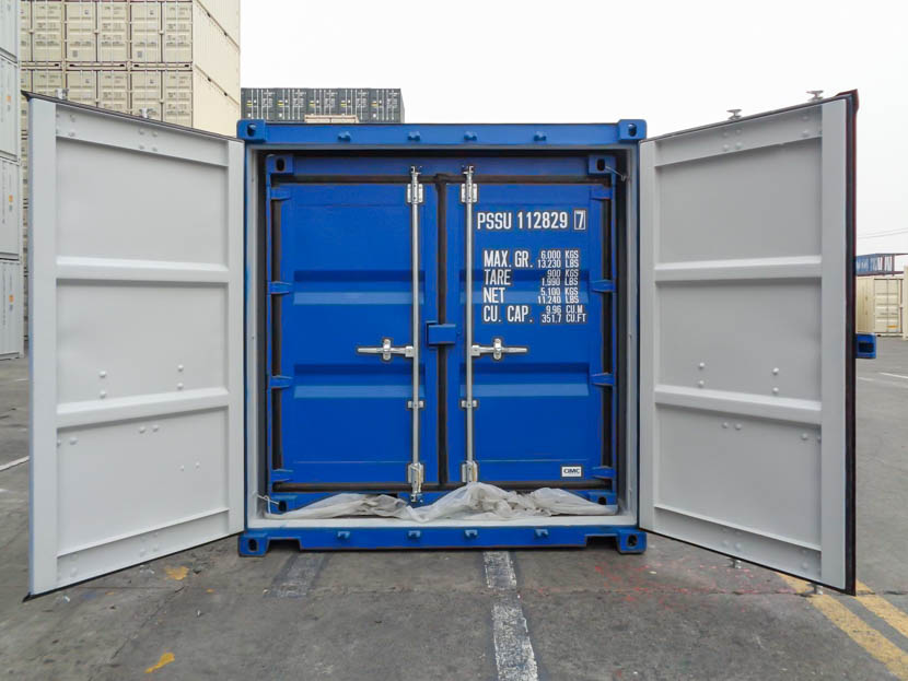 8ft Shipping Container inside a 10ft container