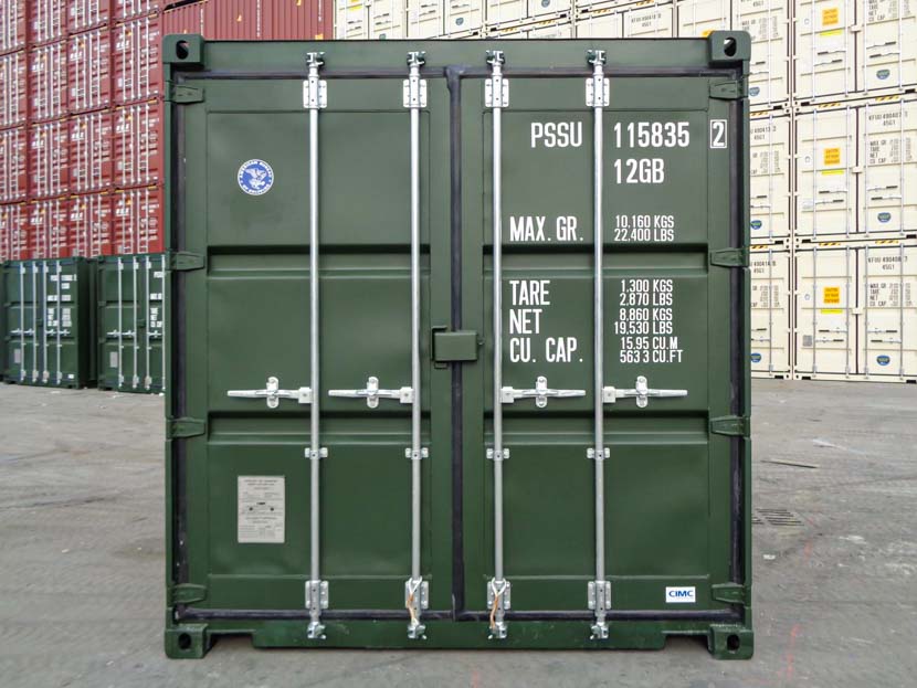 Front doors of 10ft container for sale
