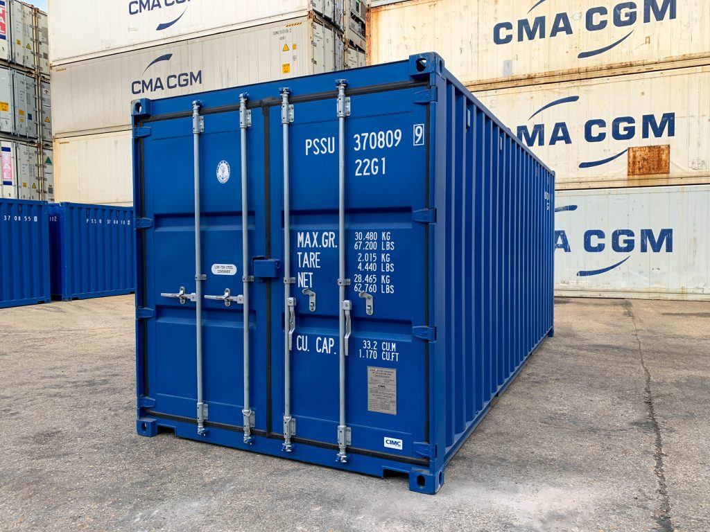 20ft one trip standard shipping container