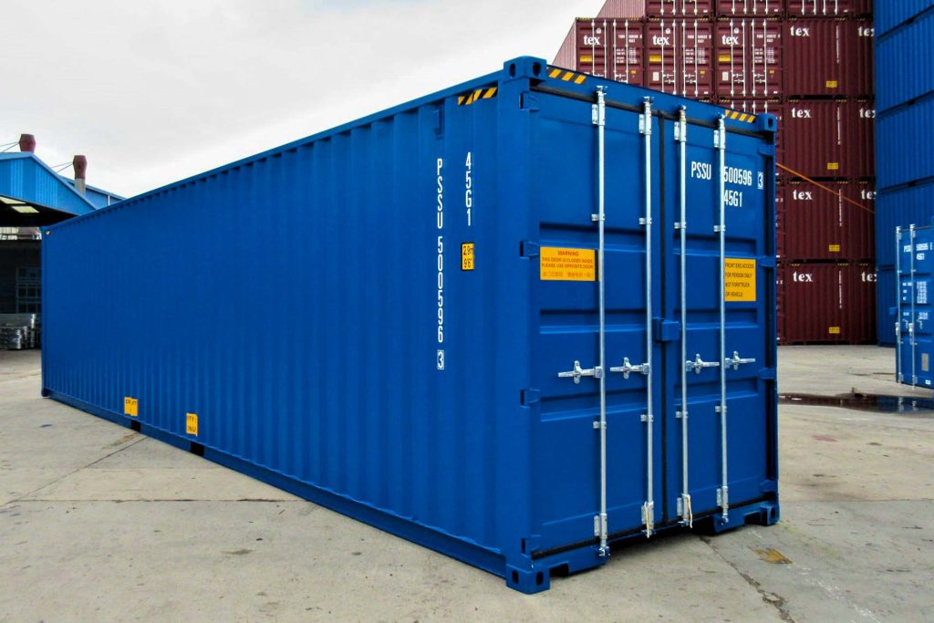 40ft High Cube One Trip Shipping Container
